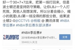 2017凯尔特人季后赛比赛结果 - 球队对阵分类下的文章配图