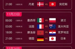 世界杯2022赛程时间 - 实时动态分类下的文章配图