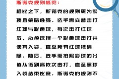 斯诺克国际规则简述 - 球队对阵分类下的文章配图
