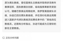 中国乒乓现任全部教练名单简历 - 赛事资讯分类下的文章配图