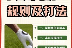 高尔夫赛事运作的基本原则及要求 - 全球赛事分类下的文章配图