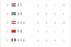 2022年奥运会排行榜第一名 - 球队对阵分类下的文章配图