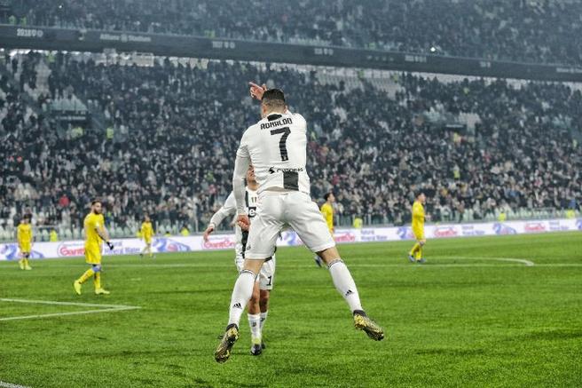 c罗到尤文进多球了