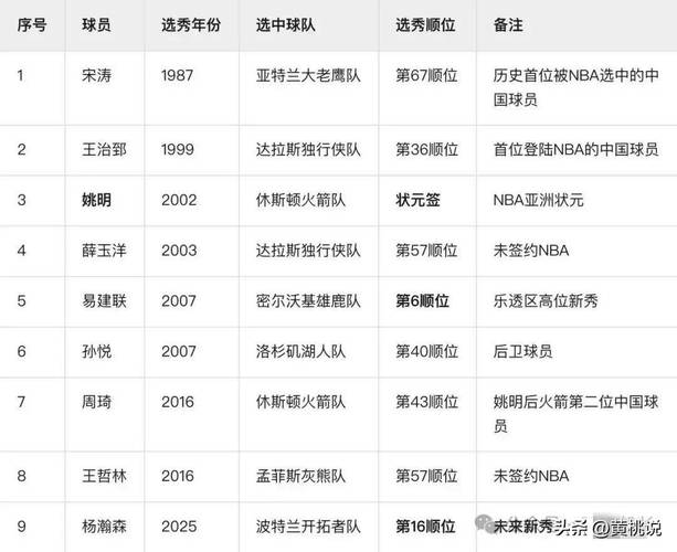 中国未来能进入nba的人
