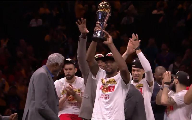 猛龙夺得总冠军