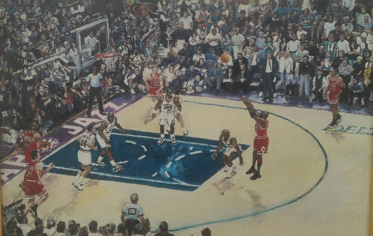 乔丹最后一次回公牛主场