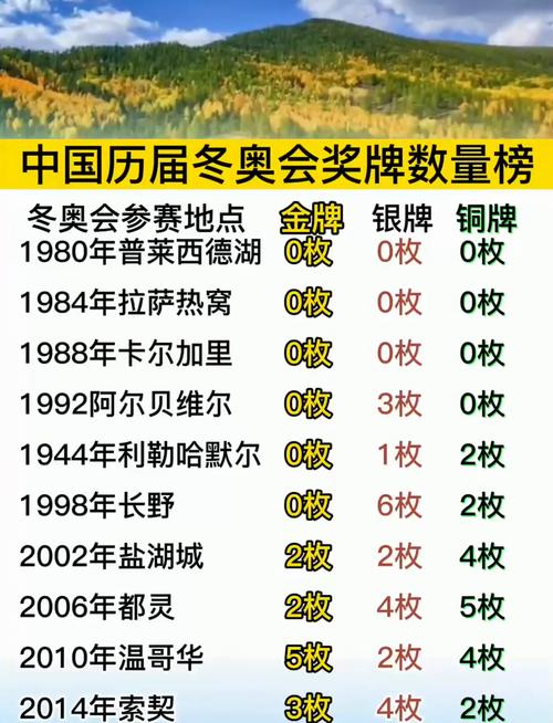 2021冬奥会中国金牌排第几