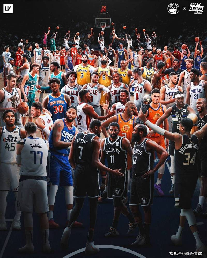 nba 75大球星排行榜