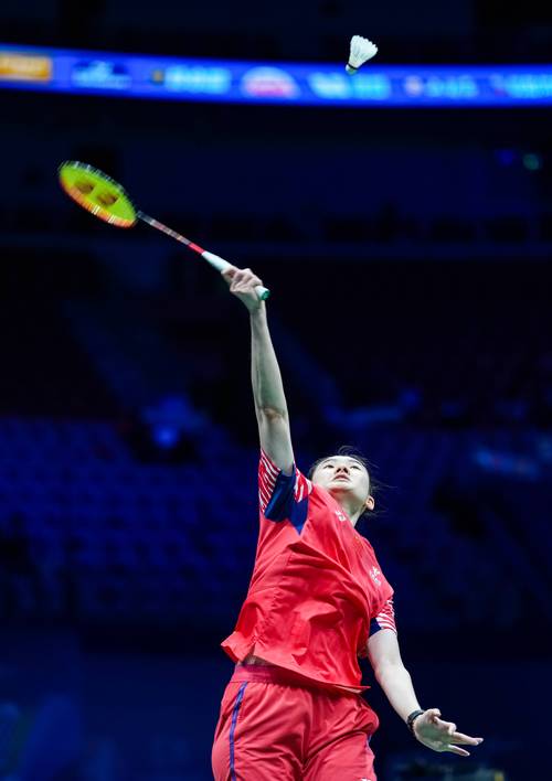 女子羽毛球单打界限