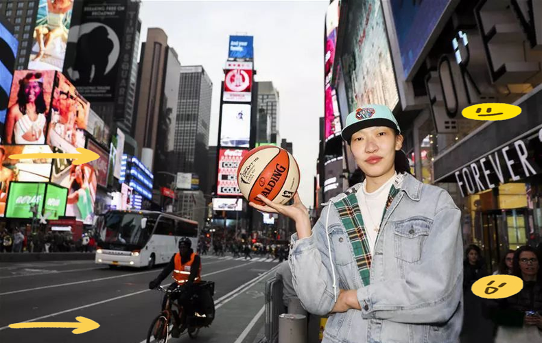 韩旭选秀成功登陆wnba