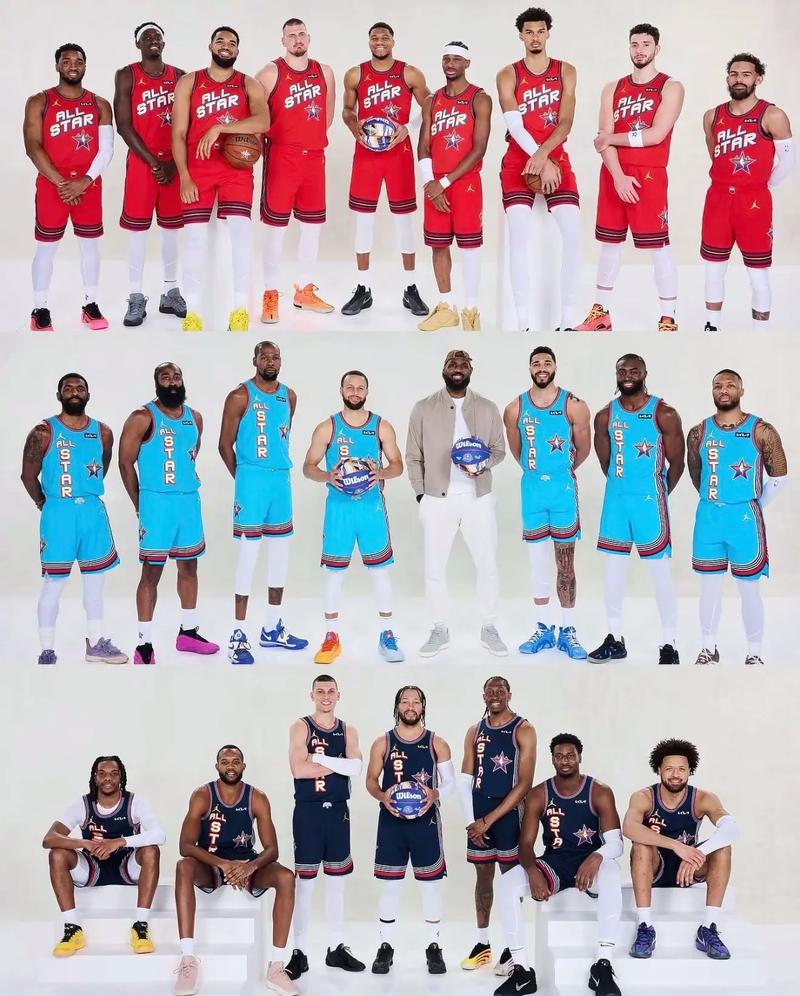 nba全明星东西部阵容