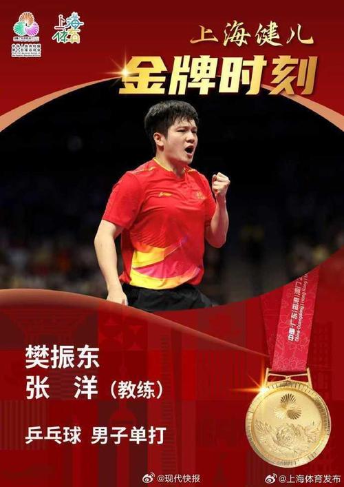 全运会乒乓球冠军能拿多少奖金