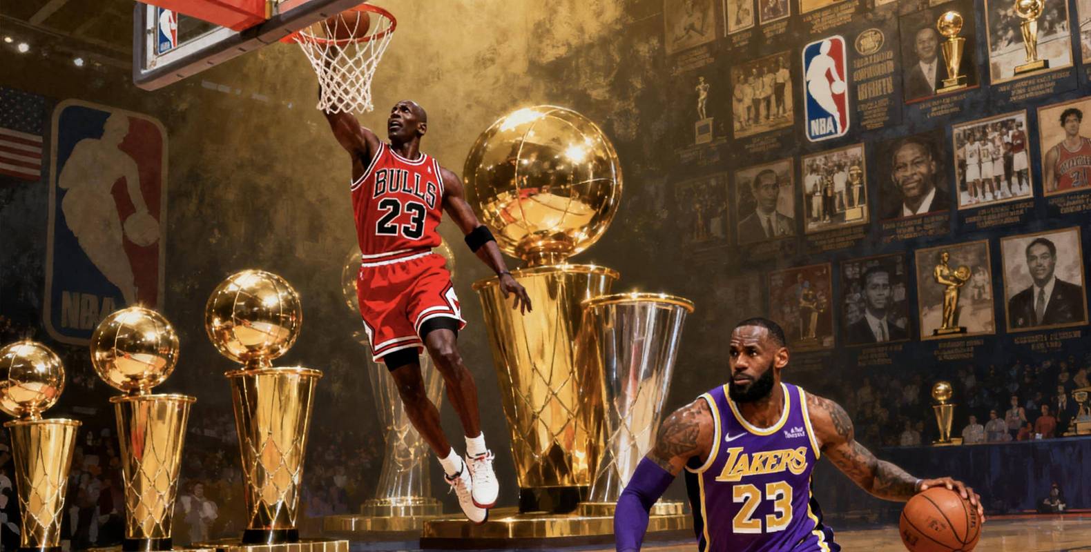 詹姆斯单打乔丹