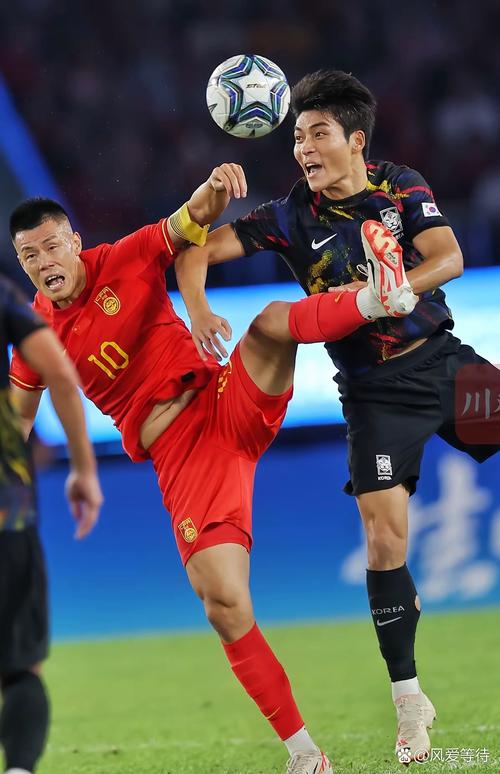 中国男足与韩国
